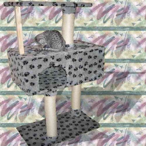 Plschstoff Fellimitat Katzenpftchen grau | Kurzhaarfell | Plschstoff |  Stoffe | Premium Stoffe