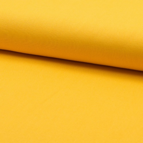 Baumwollstoff Canvas Leinen gelb