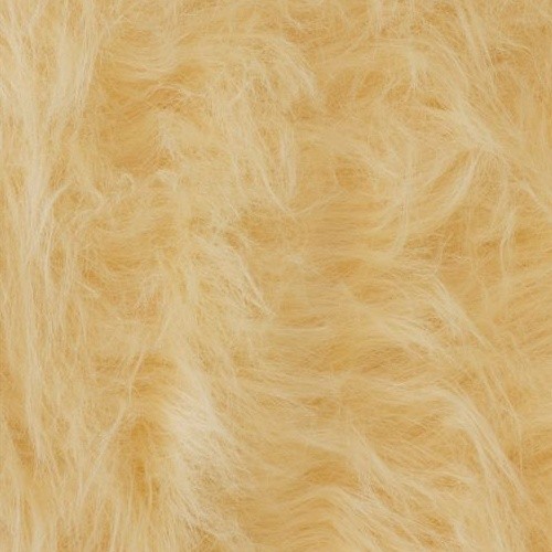 Langhaar Zottelstoff creme beige toffee
