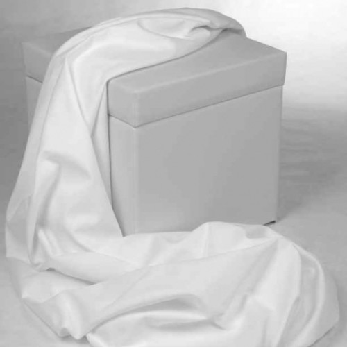 Baumwollstoff Canvas Leinen reinweiß
