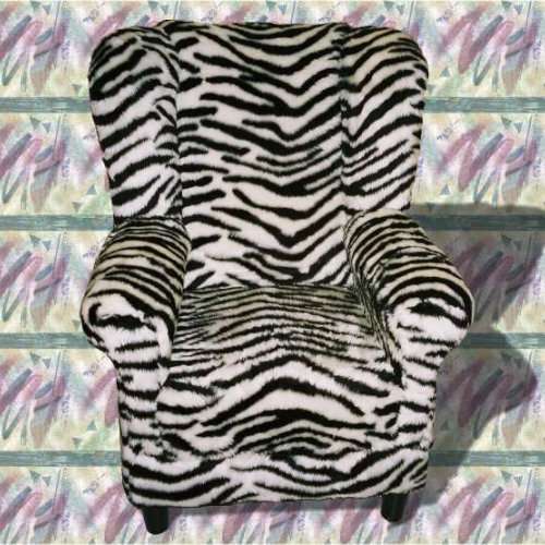 Kunstpelzstoff Zebra als Meterware Kunstpelzstoff Zebra als Meterware
