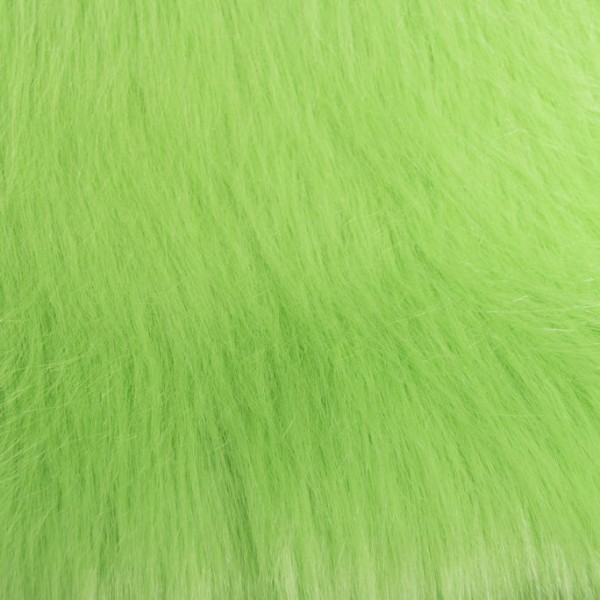 Langhaar Zottelstoff 90mm hellgrün