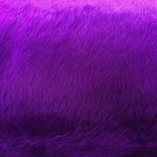 Plüschstoff Fellimitat violett