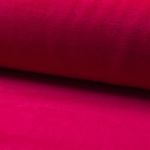 Nicky Velours Plüsch magenta