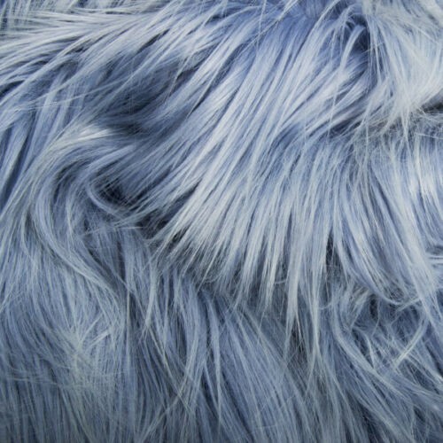 YETI Langhaarfell hellblau weiß