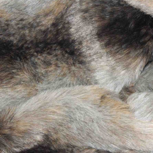Fellstoff Zottelstoff Blau Edelpelz Kunstfell Wolf Edelpelz