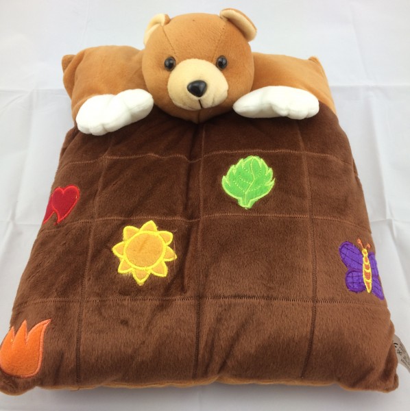Kissen Bär im Bett
