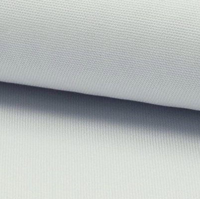Baumwollstoff Canvas Leinenlook cremeweiß